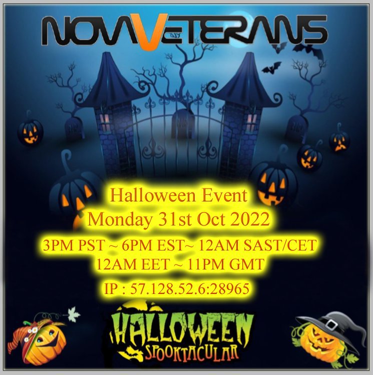 Halloween Special Event.....